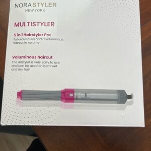 Navy Blue and Gold 5-in-1 Hair Tool